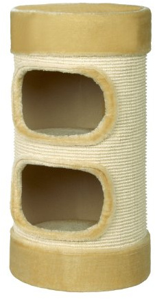 Nobby Kratzbaum Little Lazy, beige, Ø 34 x 71 cm, 1 Stück