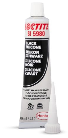 Loctite 1718284 Silkonflächendichtungsmasse, 40 ml, Schwarz