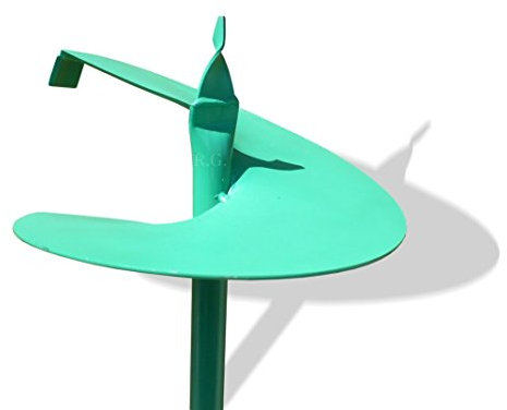 Unbekannt Handbohrer Erdbohrer Erdlochbohrer Pflanzbohrer grün 9 Durchmessern zur Auswahl (170mm)