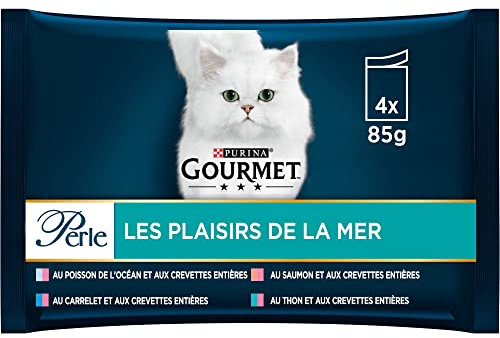 Purina Gourmet Les Plaisirs de la Meer, 12 Stück (4 x 85 g)