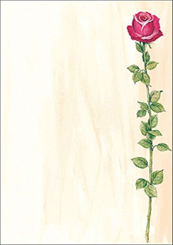 SIGEL GMBH MotivPapier A4 90g 25Bl Rose Bloom 4004360966620