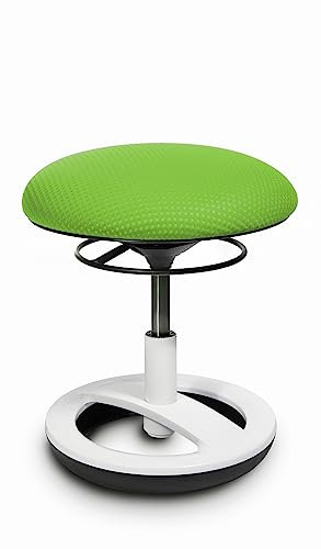 Topstar Kindersitzhocker Sitness Bobby Alu weiß lackiert grün