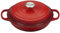 Le Creuset Colección Signature Cacerola Baja, Hierro Fundido, Rojo Cereza, 26 cm