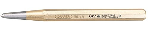 Draper 51778 Expert Octagonal Centre Punch, 5mm x 150mm , Blue