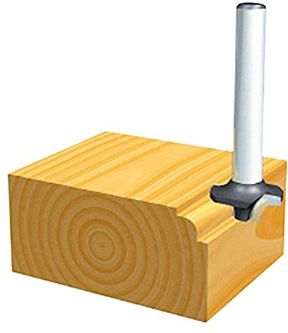 Makita Fräser Rundkanten, 6 mm, D-09422