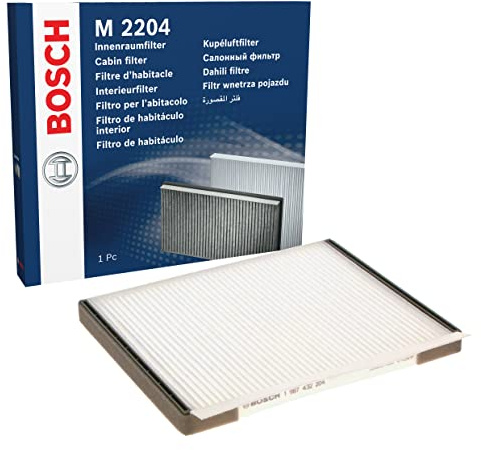 Bosch M2204 - Innenraumfilter Standard | Filtert Pollen und Staub - Ersatzfilter für bessere Luftqualität im Fahrzeuginnenraum