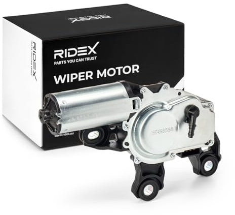 RIDEX 295W0004 Wischermotor Scheibenwischermotor Heckwischermotor Hinten 12V Kompatibel mit AUDI A4 Avant 8K5, B8 für Links-/Rechtslenker 3B9955711 3B9955711A 3B9955711B