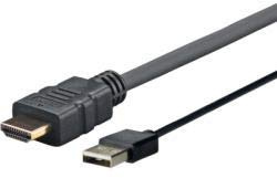 Vivolink - Prohdmiusb5 5m hdmi usb a negro adaptador de cable de vídeo - adaptadores de cable de vídeo (hdmi, usb a, masculino, masculino, negro)