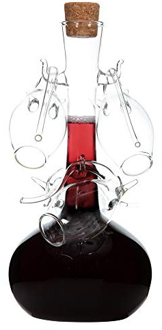Port &Port de luxe avec bec verseur Coffret carafe à décanter