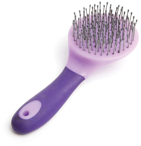 Roma Soft Touch Mane/Tail Brush, Purple