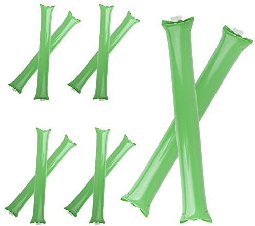 GOGO 100 PCS Bam Bam Thunder Sticks Cheerleading Cheering Sticks Inflatable Noisemakers Party Favors