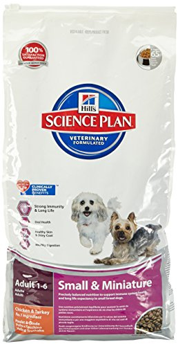Hill's Hundefutter Small and Miniature Adult, 6.5 kg, 1er Pack (1 x 6.5 kg) | 1er Pack