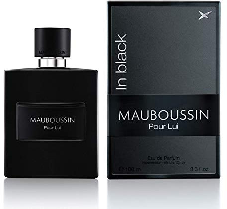 Mauboussin - Pour Lui In Black - 100ml - Eau de Parfum para Hombre - Aroma Amaderado & Oriental