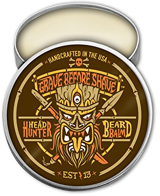 Grave Before Shave Head Hunter Beard Balm, 2 oz.