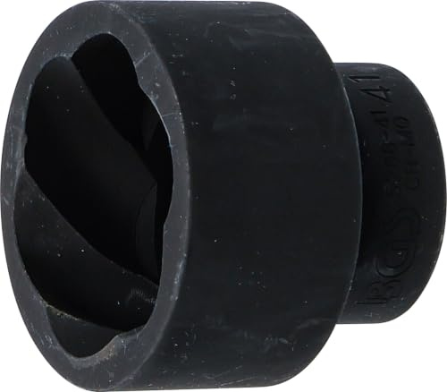 BGS 5268-41 | Llave de vaso de perfil en espiral / extractor de tornillos | entrada 20 mm (3/4) | 41 mm