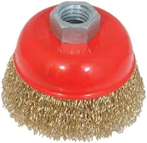 Silverline Tools 208542 - Cepillo de vaso de acero latonado (75 mm)