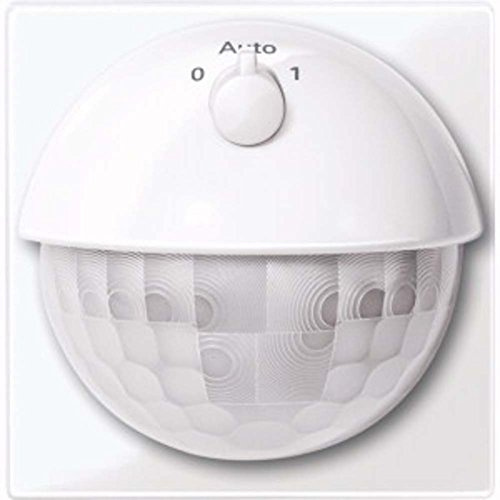 Schneider Electric Merten Argus 180 UP Sensor-Modul mit Schalter, System M, Bewegungsmelder, Innenbereich, aktivweiss glänzend, Artikelnummer MEG5711-0325