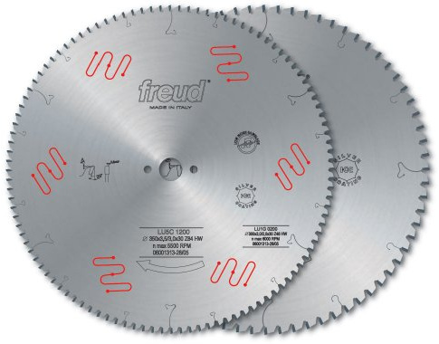 Freud LU5C19: 400 mm x 96T mittlere bis dicke Aluminium- und Nichteisen-Klingen mit oder ohne mechanischer Spannung