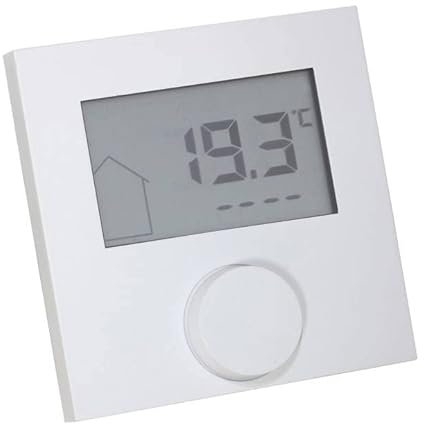 Möhlenhoff Raumthermostat LCD Alpha Direct 230 V weiß für Fußbodenheizung
