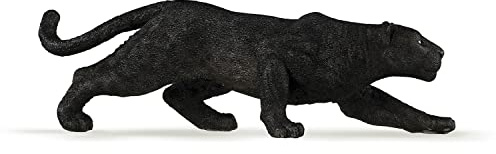 Papo - Statuetta Pantera Nera Realistica - 3 Anni + - Collezione La Vita Selvaggia - Gioco Educativo Predatore della Savana - Idea Regalo Giocattolo Bambina Bambino