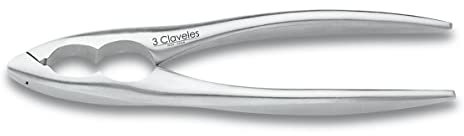 3 Claveles Cascanueces Prof.INOX.17 cm E 3C Forjado Inoxidable, Plata, 17 cm