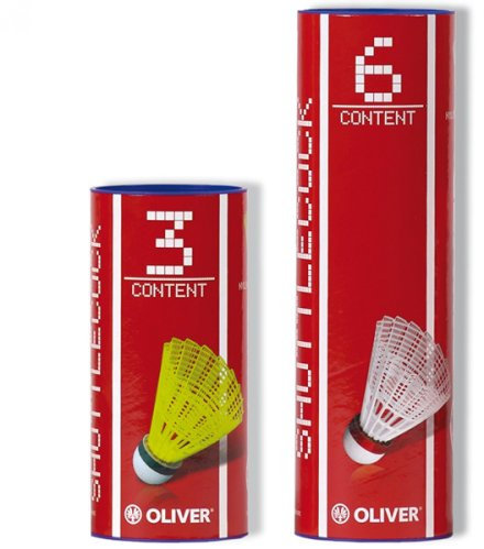 Oliver ProTec 5 - 51310 B�lle - Pro Tec Badmintonb�lle weiss langsam
