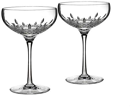 Waterford WedgewoodLismore Set Of 2 Champagne Saucers