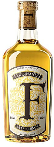 Ferdinand's | Saar Quince Gin | Rezeptur mit frischen Muskatellerquitten | Mit Botanicals aus der Saar Region | 30% vol. | 500ml