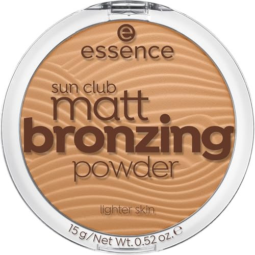 Essence Cosmetics sun club matt bronzing powder, mattifying, matte (15g)
