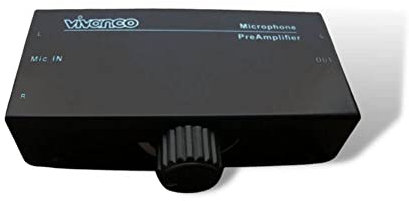 Vivanco PA115 Phono Vorverstärker Inkl. Netzadapter schwarz