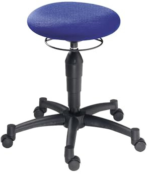 TOPSTAR | Hocker Balance 10 | mit Orthositz | Ø 350 mm | Royalblau