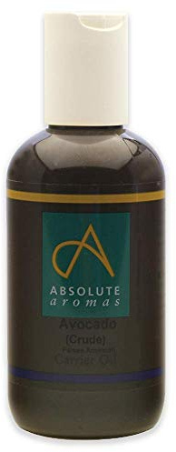 Absolute Aromas Crude Avocado Oil (Persea Americana) 150ml - Pure, Natural, Cold-Pressed, Vegan and Cruelty Free – Moisturising Carrier Oil for Body and Facial Massage