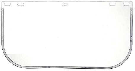 Portwest PW99CLR Series PW99 - Visiera di ricambio per schermo Plus, regolare, trasparente