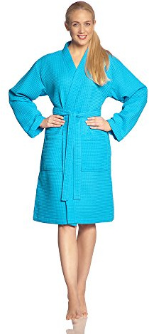 Vossen Damen & Herren Bademantel Rom