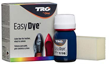 TRG The One Easy Dye, Farbe zur Wiederherstellung der Lederschuhfarbe, Blau (116 Midnight), 25 ml