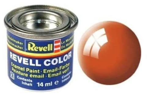 Revell Streichfarbe orange glänzend # 30 Farbdose 14 ml #32130