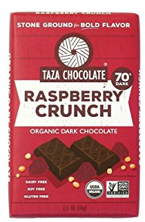 Taza Amaze - Raspberry Nib Crunch - Tableta de chocolate crujiente con frambuesa