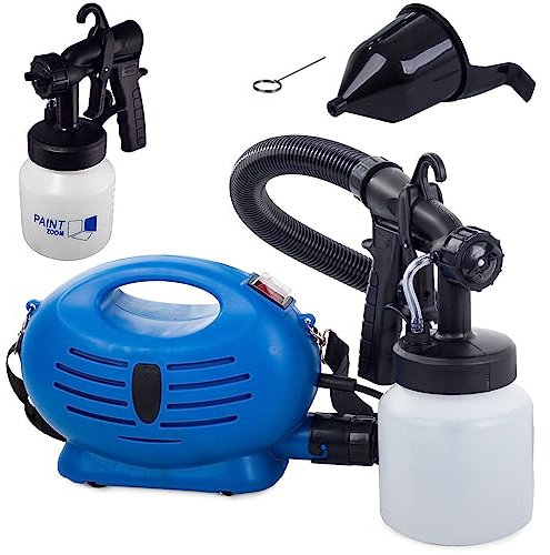 HUKITECH Sistema de pulverización de pintura - Paint Zoom - Eléctrico - Pistola de pulverización - Compresor - Sistema de pintura - para pintar