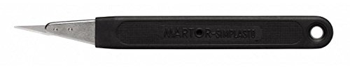 MARTOR Entgratemesser TRIMMEX SIMPLASTO, Kunststoffummantelt, Spitze Klinge
