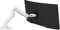 Ergotron – HX Premium Heavy Duty Monitor Arm, Single Monitor VESA Desk Mount – for Flat or Slight Curved Ultrawide Monitors Up to 49 inches, 9.1-19.1kg – Standard Pivot, White (45-475-216)