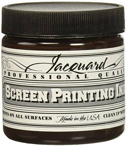 Jacquard Professional Screen Printing Inks 4Oz-Brown