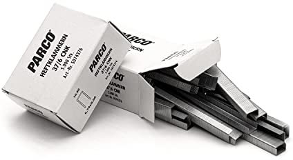 PARCO Premium Heftklammern 37/6 für Hammertacker Typ 019 / R19, 10.000 Stück 6 x 10,5 mm