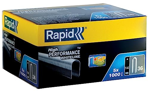 Rapid 11886911 Rapid No. 36 Punti per cavi Bianchi 14 mm, Bianchi