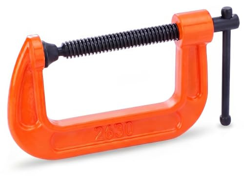Pony Jorgensen 2630 C-Klemme, 7,6 cm, Orange