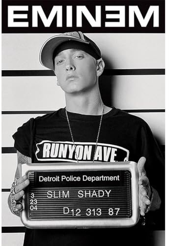 Unbekannt Eminem Drucken, Mehrfarbig, 61 x 91.5cm