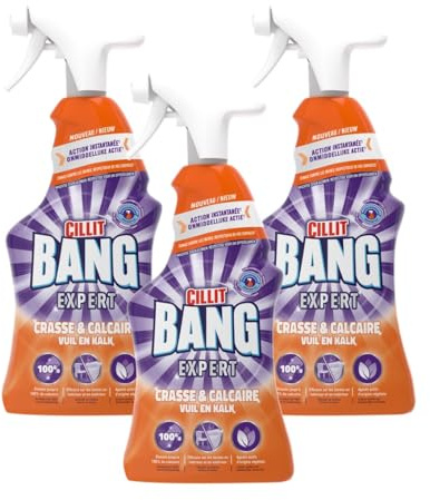 Cillit Bang Kraftreiniger Kalk und Schmutz, 3er Pack (3 x 750 ml)