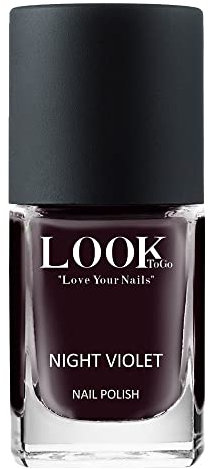 Look To Go • veganer Nagellack • NIGHT VIOLET • NP 010 • 21-free & PETA approved • Made in Germany • 12ml