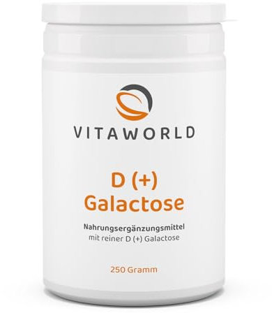 3er Pack Vita World D(+) Galactose 3 x 250g ultrarein Pulver Apotheken Herstellung