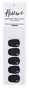 D'Addario RMP01B Reserve Bissgummi Stärke 0,8mm schwarz