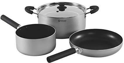 Outwell Koch Feast Set L, Silber, 650133